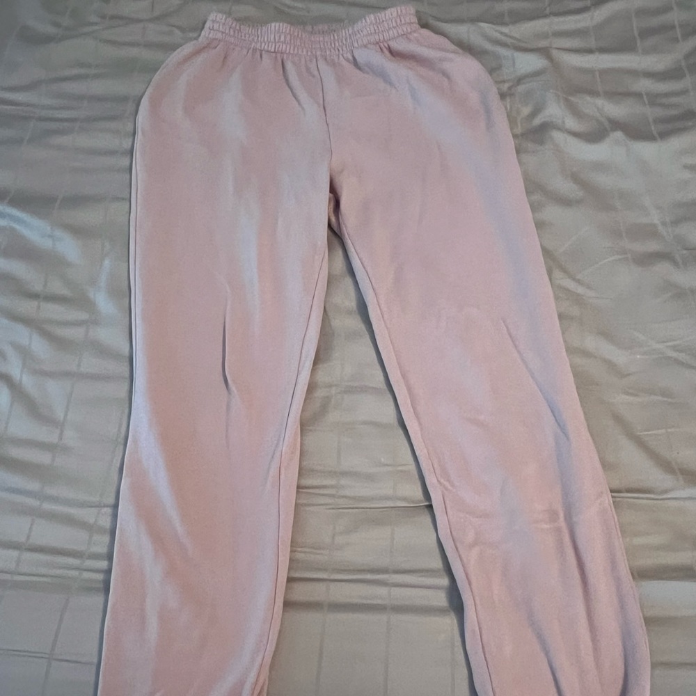 Pink joggers
